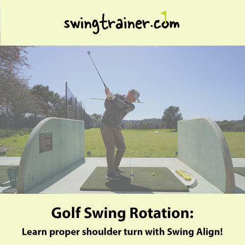 Golf Swing Rotation & Proper Shoulder Turn