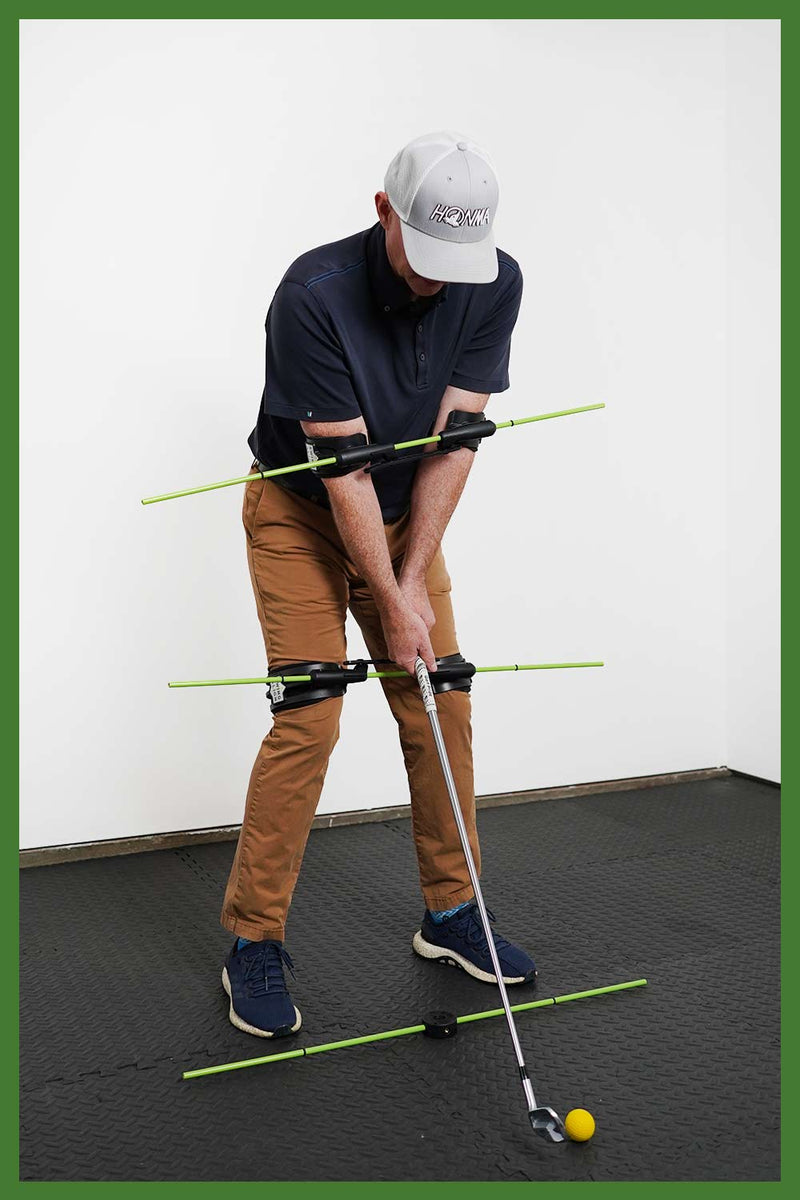 Wear Swing Align on your upper and lower body for the ultimate feedback