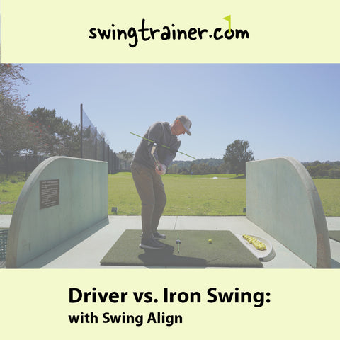The Difference Between a Driver Swing and an Iron Swing